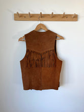 Load image into Gallery viewer, Leather Fringe Vest