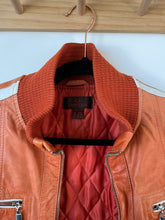 Load image into Gallery viewer, Vintage Moto Leather Jacket