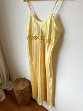 Load image into Gallery viewer, Yellow Slip Dress