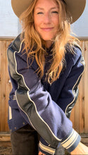 Load image into Gallery viewer, Vintage Wool & Leather Letterman Bomber