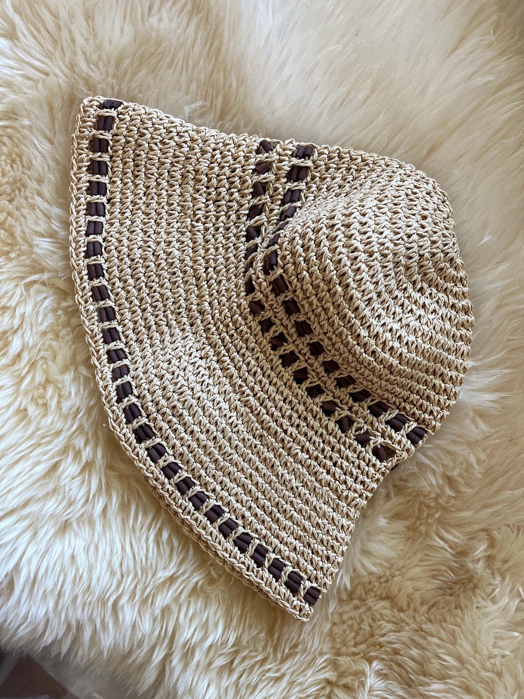 Beaded Bucket Hat