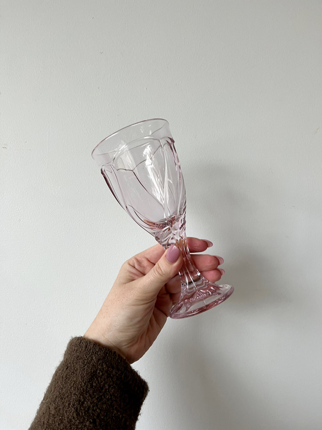Lilac Vintage Goblets