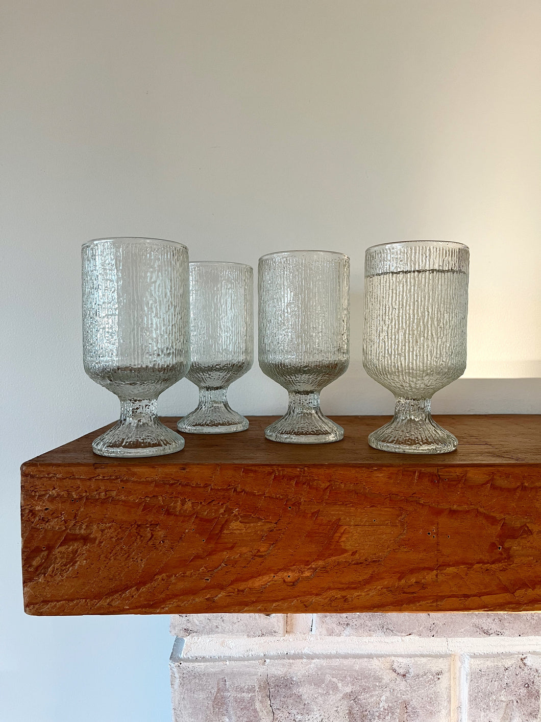 Mid Century Glacier Glasses