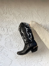 Load image into Gallery viewer, Vintage Silver Rebel Cowboy Boots
