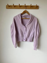 Load image into Gallery viewer, Vintage Lavender Angora Cardigan
