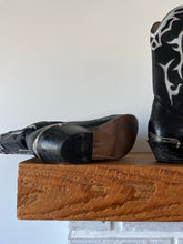 Load image into Gallery viewer, Vintage Silver Rebel Cowboy Boots
