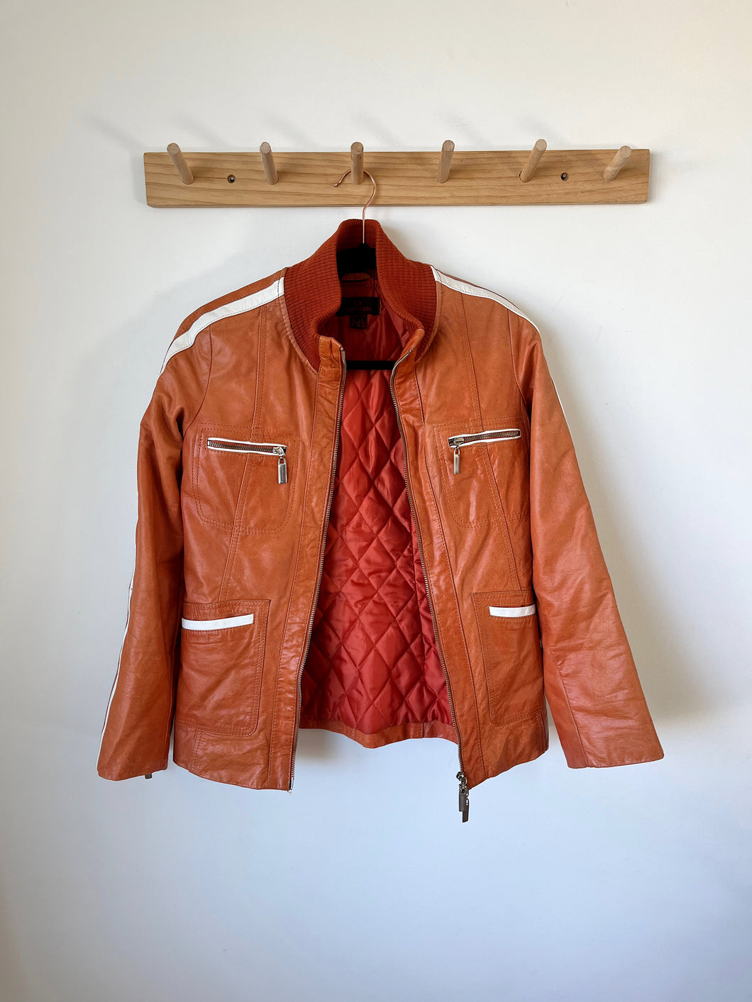 Vintage Moto Leather Jacket