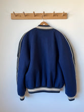 Load image into Gallery viewer, Vintage Wool &amp; Leather Letterman Bomber
