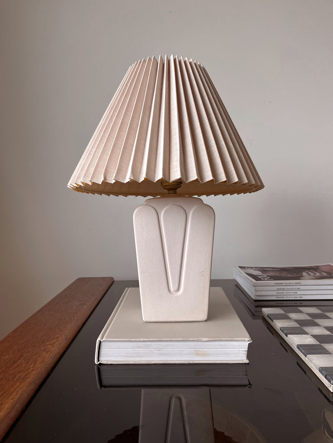 Art Deco Plaster Lamp