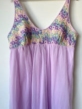 Load image into Gallery viewer, Embroidered Vintage Slip Dress
